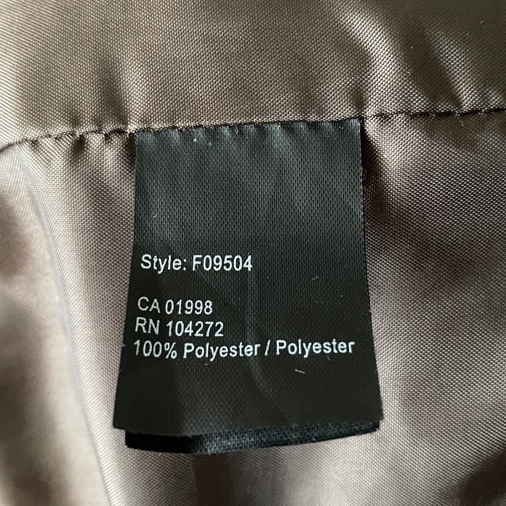 SPANNER Dark Brown Quilted Lightweight Puffer Jacket Size Large - Picture 14 of 17